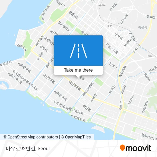 마유로92번길 map