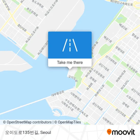 오이도로135번길 map