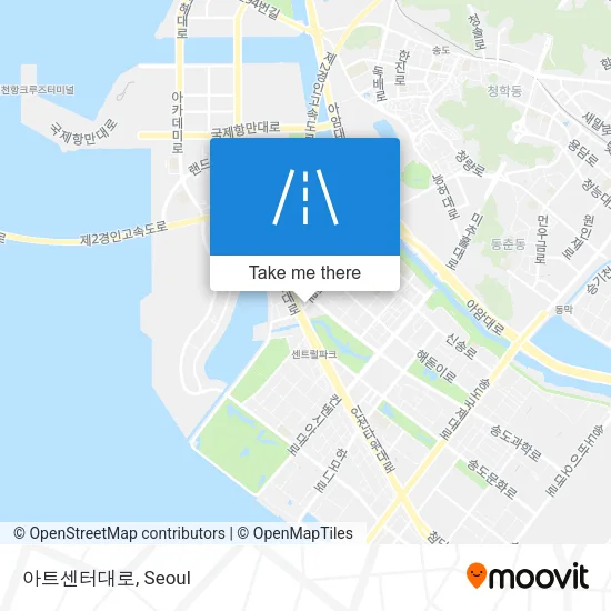 아트센터대로 map