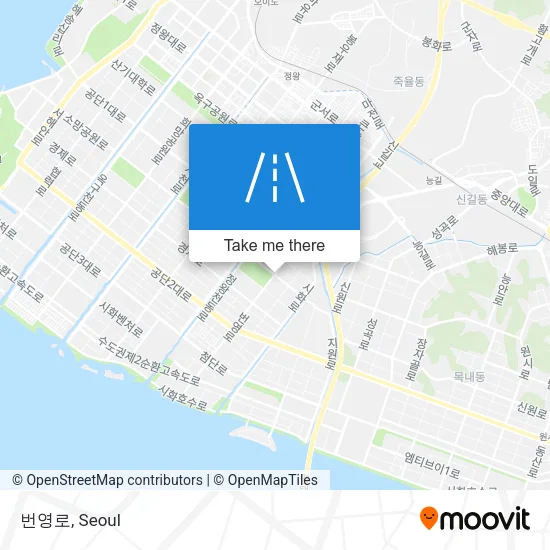 번영로 map