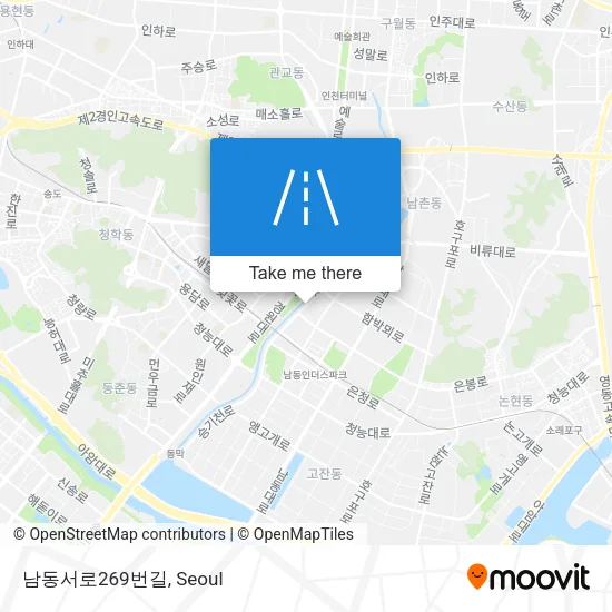 남동서로269번길 map