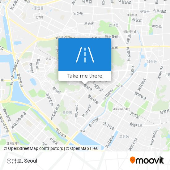 용담로 map