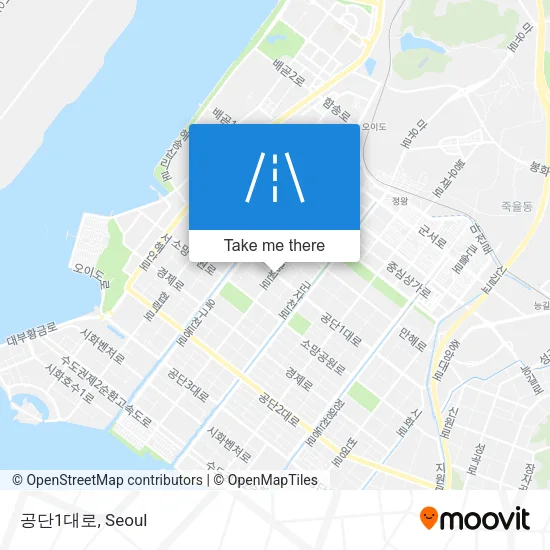공단1대로 map