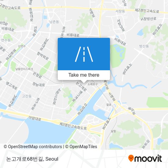 논고개로68번길 map