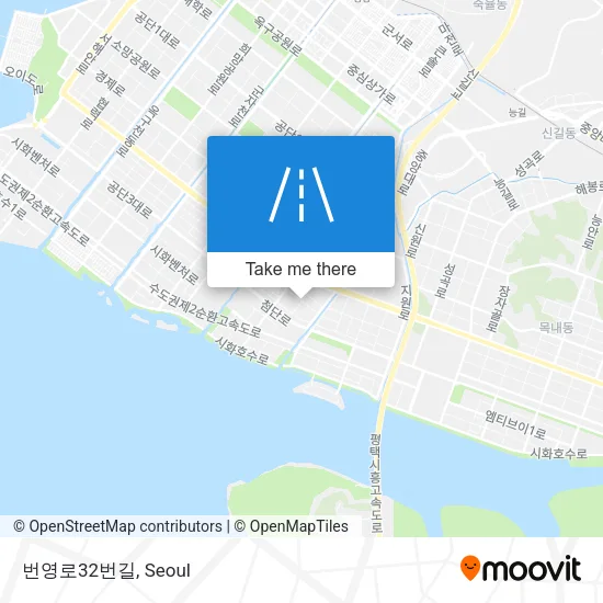 번영로32번길 map