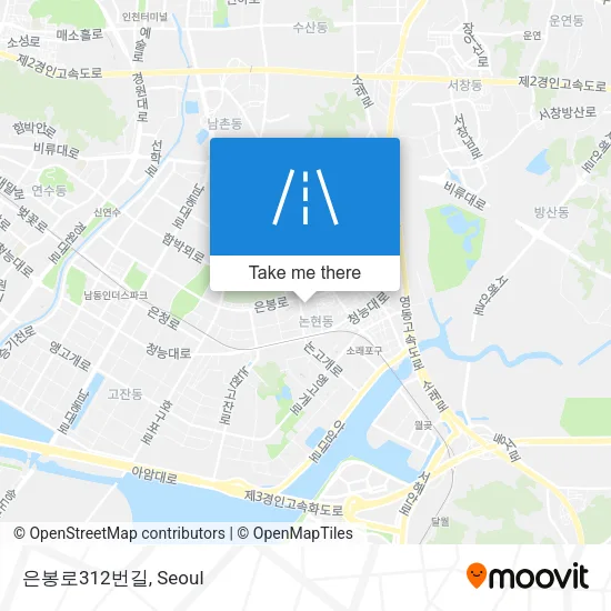 은봉로312번길 map