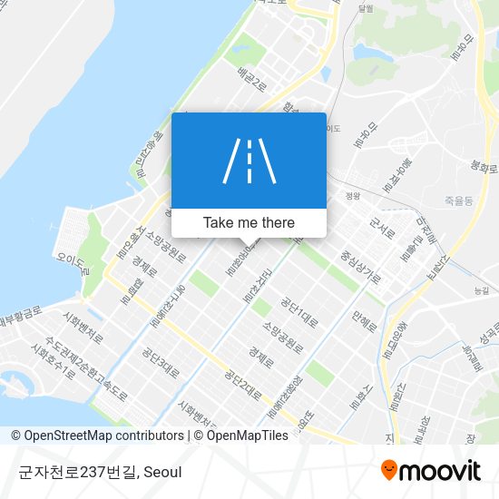 군자천로237번길 map