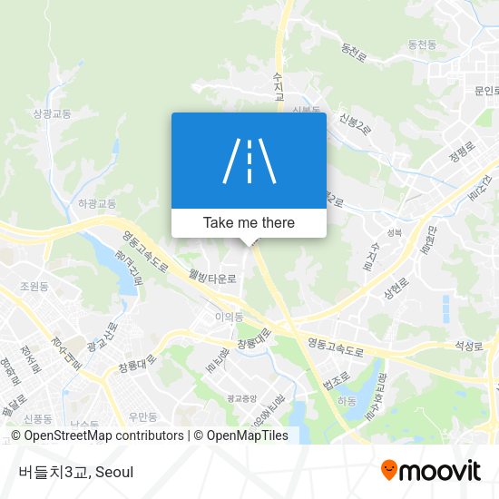버들치3교 map