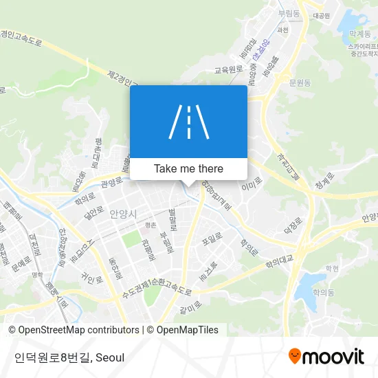 인덕원로8번길 map