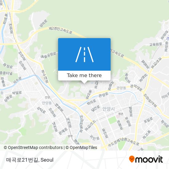 매곡로21번길 map