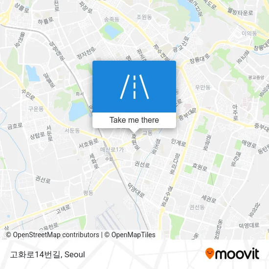 고화로14번길 map