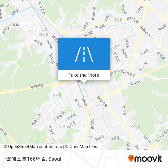 엘에스로166번길 map
