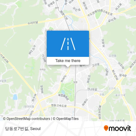 당동로7번길 map
