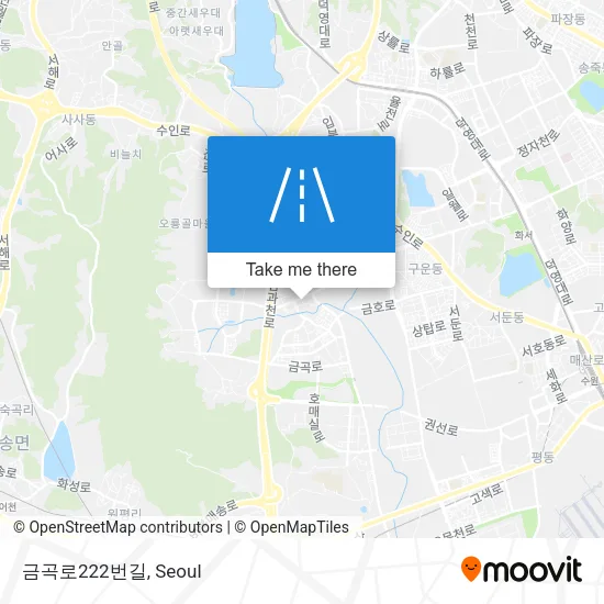 금곡로222번길 map