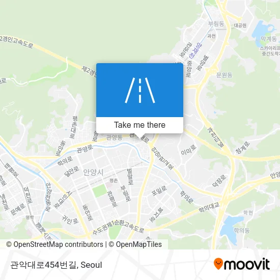 관악대로454번길 map
