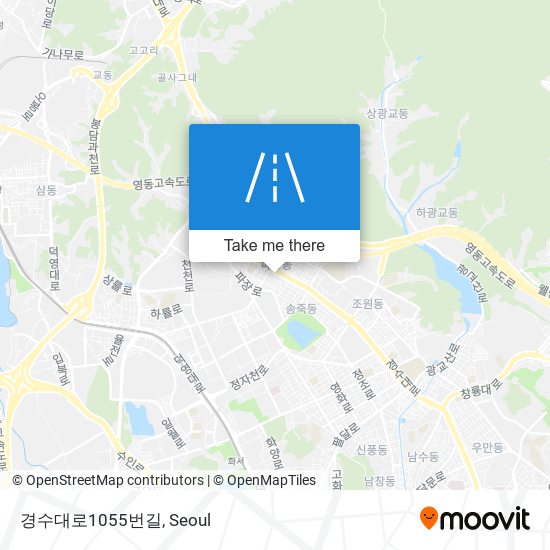 경수대로1055번길 map