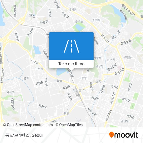 동말로4번길 map