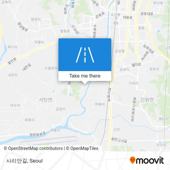 사리안길 map