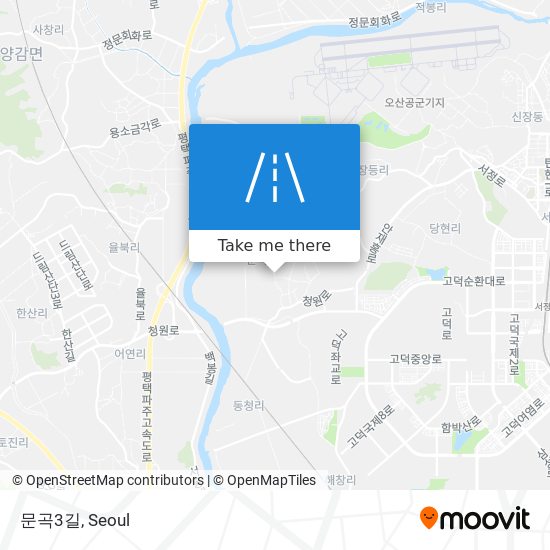 문곡3길 map