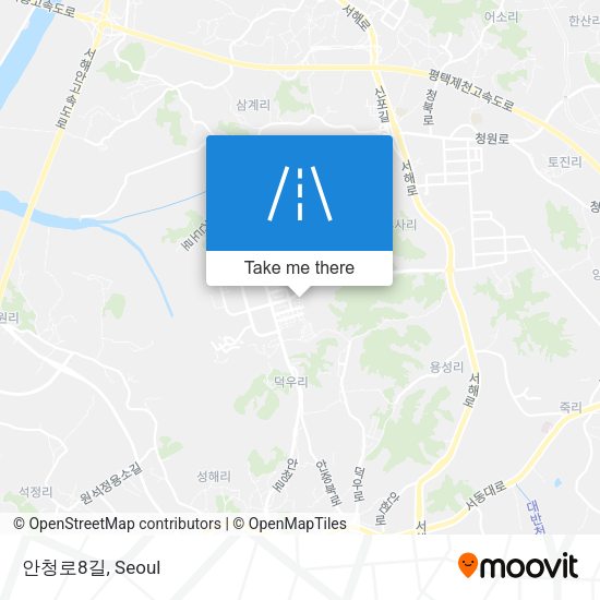 안청로8길 map
