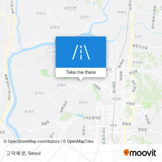 고덕북로 map