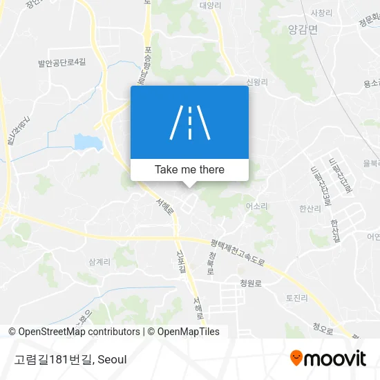 고렴길181번길 map