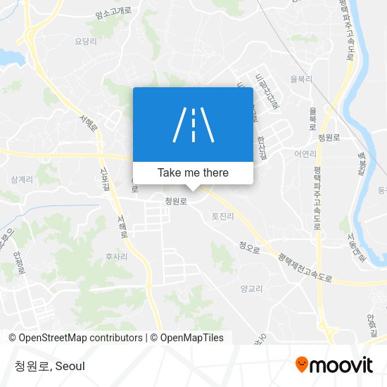 청원로 map
