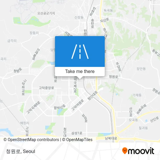 청원로 map