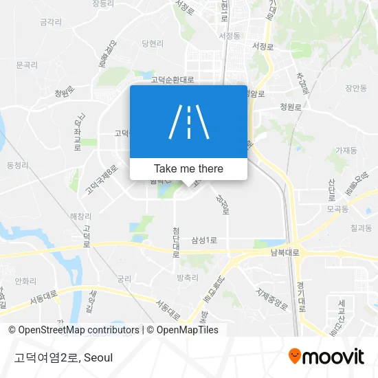 고덕여염2로 map