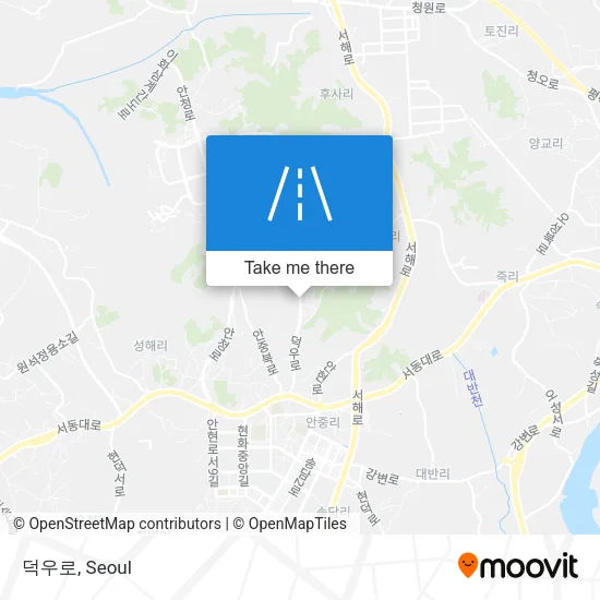 덕우로 map