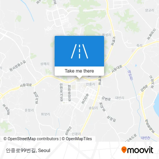 안중로99번길 map