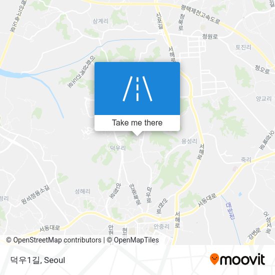 덕우1길 map