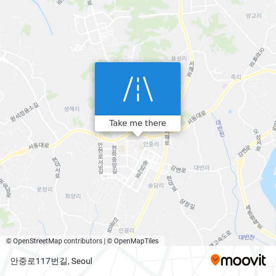 안중로117번길 map