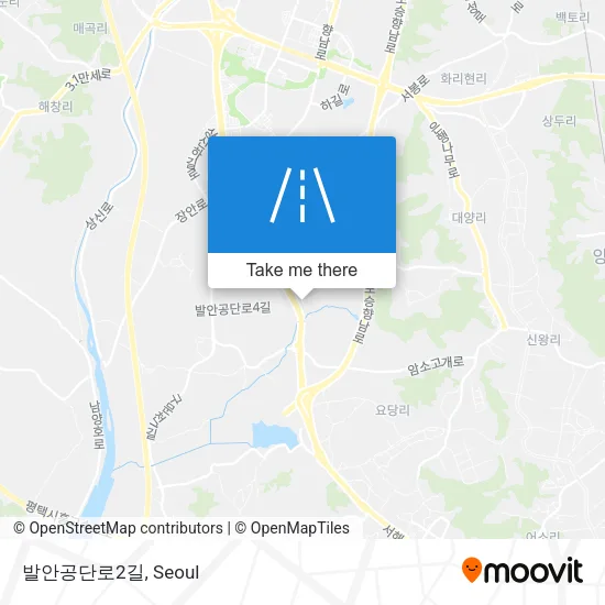 발안공단로2길 map