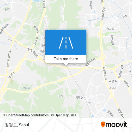 원평교 map