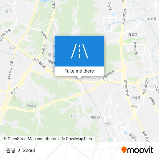 원평교 map
