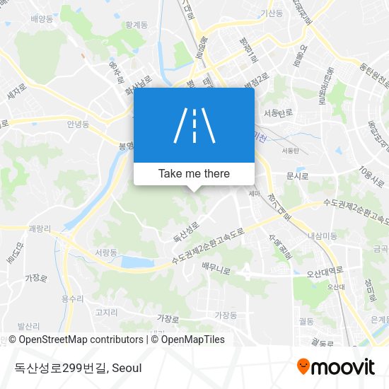 독산성로299번길 map
