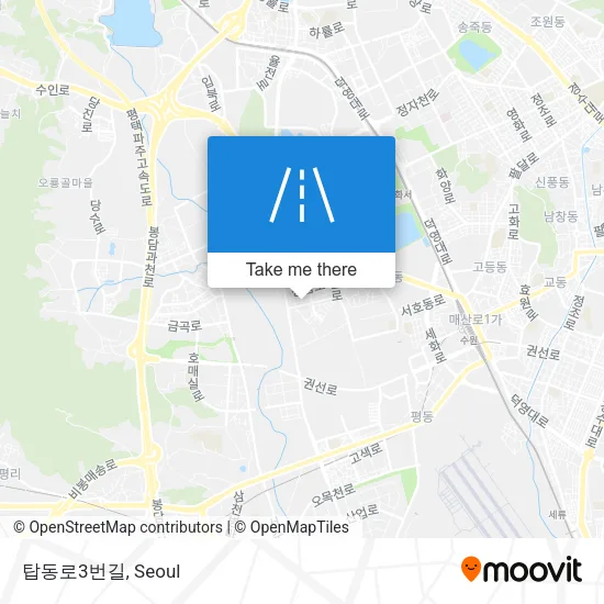 탑동로3번길 map