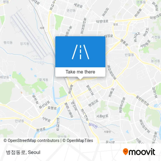 병점동로 map