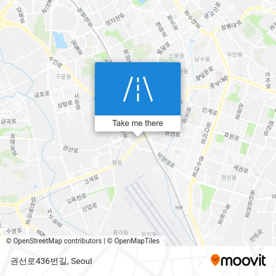 권선로436번길 map