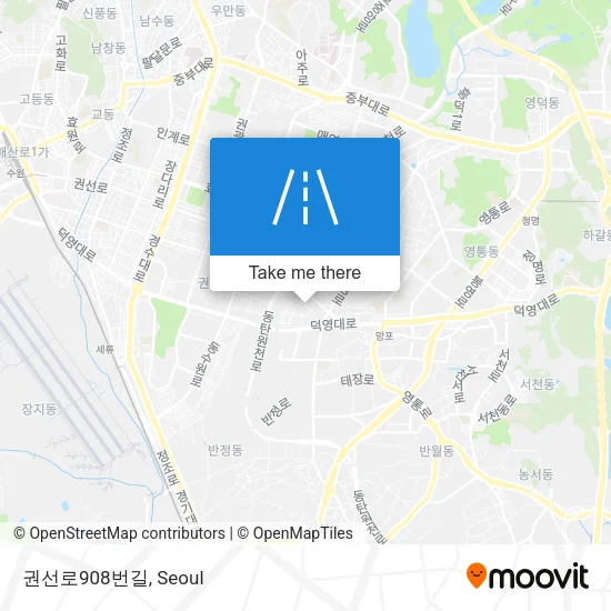 권선로908번길 map