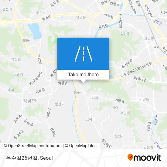 용수길26번길 map