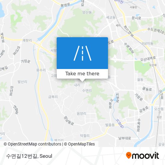 수면길12번길 map