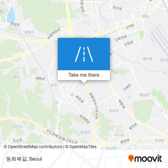 동화북길 map