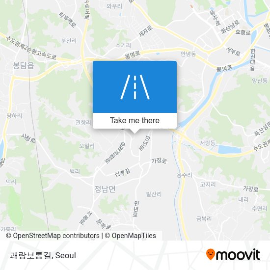 괘랑보통길 map