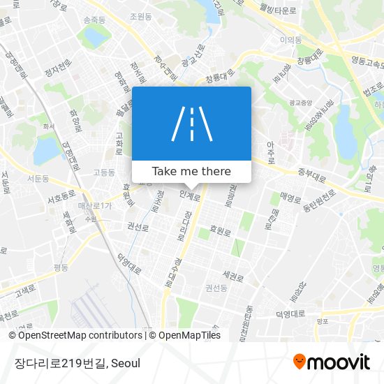 장다리로219번길 map