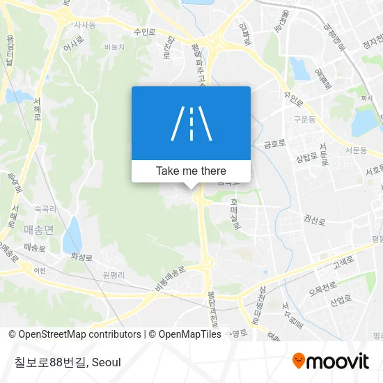 칠보로88번길 map