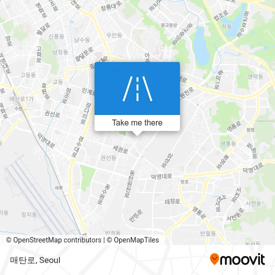 매탄로 map