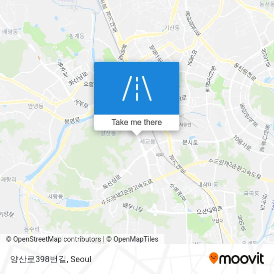 양산로398번길 map