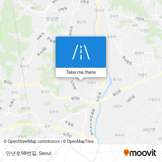 만년로98번길 map